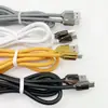 Cabo de dados de silicone TPE de carregamento rápido com revestimento UV de alto brilho em forma de U para Apple Android TYPE-C carregamento rápido linha de carregamento de alta elasticidade