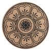Ventas Directas de Fábrica Yute Estilo Bohemio Estilo Natural Tapete Aislante de Escritorio Tapete para Olla y Tazón Decoración de Mesa para Restaurante