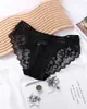 Nuevo Estilo Sexy de Encaje con Lazo y Malla Transparente, Bragas de Cintura Baja con Entrepierna de Doble Capa Fabricante 1039
