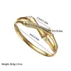 Pulsera de Joyería de Moda Europea y Americana para Mujer, Pulsera de Acero Inoxidable con Baño de Oro de 18K, Cruz de Circonio, Temperamento Retro
