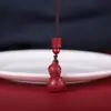 Colgante de Cinabrio Fidelity para Mujer, Hombre, Niño, Collar del Año de Vida, Colgante de Calabaza para Mujer, Llavero Folo, Regalo