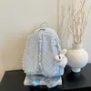 Mochila de Verano 2026 Nuevo Estilo Coreano Simple y Elegante con Lunares, Corazones y Orejas de Conejo para Oficinistas y Estudiantes