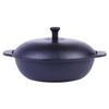 Suministro transfronterizo de la boutique de utensilios de cocina Shiran, cacerola coreana de doble fondo, olla Court, utensilios de cocina, sartén antiadherente, olla de hierro al por mayor
