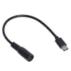 Cabo de carregamento 5521 fêmea para Tipo-C transfronteiriço com mais de 3A para telefone celular, tablet, computador, câmera, cabo de alimentação 5,5x2,1mm