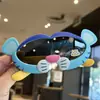 Nuevas gafas de sol de silicona para niños con forma de dibujos animados, para hombre y mujer, gafas de bebé tigre polarizadas, gafas con protección UV