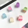 Nuevo Clip Pequeño Fijo para el Cabello Color Caramelo Pinza Pequeña Chica Dulce Linda Pinza de Garra Pequeña Pinza para Mechones Sueltos Pinza para Cola de Caballo Pasador