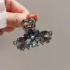 Accesorios para el Cabello de Alta Gama Otoño 2025 Espiga de Trigo de 6 cm Pinza de Garra Pequeña Tendencia Caliente de Tiktok Lujo Ligero Sensación de Alta Gama Pinza de Cristal para el Cabello