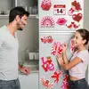 Bestseller transfronterizo decoración del Día de San Valentín imanes para refrigerador imanes para puerta de garaje decoración magnética navideña para el hogar ambiente de fiesta