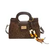 Bolso de Mano Acolchado de Moda de Alta Gama para Mujer 2026 Nuevo Pequeño de Nicho Versátil Bolso de Hombro Único para Viaje al Trabajo Bajo el Brazo Bolso Cuadrado Pequeño