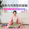 Esterilla de gimnasio hecha a medida, lavable a máquina, secado rápido, microfibra de resina colorida, adecuada para fitness en casa, plegable y portátil