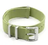 Correa Elástica de Nylon 18 20 22mm Paracaídas Elástica Tejida Lona Correa de Reloj
