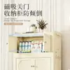 Nuevo modelo 2026 armario de almacenamiento plegable, material PP engrosado, diseño color crema, 50 cm, para uso doméstico, dormitorio y para guardar ropa y artículos diversos