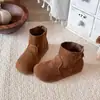 Botines Suaves para Niños Botas Cortas Martin Estilo Coreano Otoño/Invierno Zapatos para Niños 2026 Estilo Nuevo Niñas Bebé Botas Birkenstock