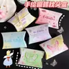 Ins Style Estilo Coreano Bonito Doce Embalagem Travesseiro Caixa Borboleta Papel Dobrável Caixa Cartoon Animal Caixa Cartão