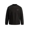 Camiseta informal de manga larga retro a la moda estilo japonés Rumeng para hombre, top de otoño holgado sencillo con cuello henley para commuting