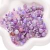 Cuentas Redondas Mixtas de Vidrio de 3-12 mm Materiales para Pulsera, Collar, Colgante DIY Venta al por Mayor Materiales para Pulseras DIY