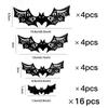 Amazon Pegatinas de murciélago estéreo 3D para pared Decoración de ambiente para fiesta de Halloween Accesorios Pegatinas de murciélago estéreo al por mayor
