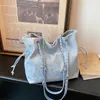 Bolso de mano grande tipo estrella de estilo coreano para mujer, nuevo y moderno bolso de hombro para ir al trabajo, bolso de mano casual elegante para mujer