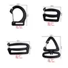 Hebilla de Equipaje Exterior Plástico Gancho Triangular Simple Acero Inoxidable Táctico Gancho de Escalada Gancho para Correa de Mochila
