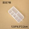 PP Transparente Multi-grade Contas Cera Pulseira Sub-embalagem Caixa de Armazenamento Material de Isolamento Tubo Termoencolhível Embalagem Equipamento de Pesca Amazon