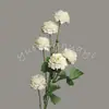 Flores Artificiais Lilases em Camadas com 6 Cabeças Decoração de Salão de Casamento Flores Artificiais Arte Floral para Casa Decoração Suave Exportação Atacado