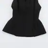 Ropa de Mujer Transfronteriza 2026 Moda Europea y Americana Falda Corta Ajustada Dobladillo Sin Mangas Cuello Alto Chaleco Gilet Mujer B56336