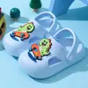 Zuecos Infantiles con Suela Suave, Nuevo Modelo de Verano para Niños, Sandalias Antideslizantes de Doble Uso con Suela Gruesa de EVA para Niños Mayores, Versión para Niñas