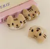 Novo broche de pelúcia DIY fofo urso coelho boneca pingente desenhos animados acessórios de boneca de pelúcia artigos femininos