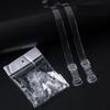 Ropa interior transparente con correa de hombro de TPU, correa de sujetador esmerilada de alta elasticidad, cinturón invisible de cristal, fábrica en stock, venta directa al por mayor