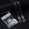 Ropa interior de alta calidad tirante transparente TPU elástico esmerilado tirante de sujetador cristal cinturón invisible fábrica en stock venta al por mayor directa