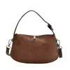 Bolso de hombro elegante y versátil, nuevo bolso de mano de moda estilo coreano 2026, bolso cuadrado pequeño con textura de labial