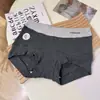 Fotos Reales del Producto~10A Algodón de Color Antibacteriano Algodón Puro Talla Grande para Mujer Boxer de Alta Elasticidad que se Ajusta a la Cadera con Entrepierna Extendida