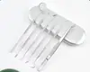 Set de Herramientas para Dentista para Eliminar Sarro Dental, Limpiar Dientes, Espejo Dental, Sonda, Cuidado Bucal, Limpieza Profunda