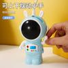 Novo astronauta LED recarregável USB dobrável mini lâmpada de mesa dormitório estudantil leitura astronauta luz noturna
