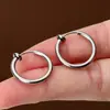 Pendientes de clip sin perforación plata de ley S925 moda lujo ligero alta gama aretes simples versátiles accesorios para orejas sin perforar venta al por mayor