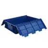 Yujia Caja de Logística UE con Tapa abatible Engrosada Resistente al Desgaste y Anticaídas Caja de Plástico Reutilizable Apilable Caja de Transferencia Industrial para Piezas de Automóvil