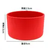 Copo de Água Capa Antiderrapante Capa Inferior de Borracha Copo de Vidro Isolamento Capa de Silicone Transfronteiriça 7,5cm9cm Capa de Copo de Silicone Universal