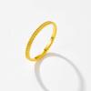 Nuevo anillo de plata 925 con diseño de rayas para mujer, estilo europeo y americano, joyería transfronteriza, personalidad de nicho, anillo sencillo de viento frío.