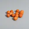 Direto da Fábrica Natural Caroço de Pêssego Flor Esculpida Cesta DIY Pulseira Trançada Segurança Noz de Pêssego Acessórios Azuis Atacado