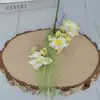 Esquejes Simulados de Flor de Peonía Pequeña, Flores Artificiales, Set de Fotografía para Coche de Boda, Materiales Florales, Accesorios para Bodas, Decoración Hecha a Mano