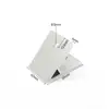 Asiento de Esquina de Perfil de Aluminio 20 30 40 45 60 80 Estándar Europeo Estándar Nacional Ángulo Recto de 90 Grados Extrusión Código de Esquina Conector