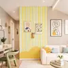 Adesivo de parede quadro de feltro de desenho animado sem furar parede de fotos versão vertical quadro de fundo decorativo para sala de estar quarto de criança escritório macio