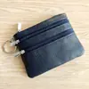 Explosiones Europeas y Americanas Billetera de Monedas de Cuero Genuino para Dama Bolso con Cremallera para Llaves de Casa Bolso Multifuncional para Tarjetas Monedas Monedas Monedas Bolso al por Mayor