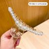 Pinza para el pelo coreana, accesorio para la cabeza, disco, pinza para el pelo, pinza para la parte trasera de la cabeza, pinza para el pelo grande y elegante coreana, pinza para el pelo con forma de tiburón