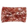 Europa y Estados Unidos transfronterizo nueva moda tie-dye banda para el cabello yoga correr fitness deportes diadema absorbente de sudor banda para el cabello de ala ancha