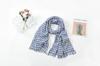 Bufanda de Cachemir Sintético para Mujer, Chal de Cuadros Coreano de Invierno con Borlas, Doble Uso Simple Otoño e Invierno Engrosado Cálido para el Cuello Venta al por Mayor