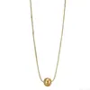 Collar Popular Transfronterizo de Acero de Titanio con Pequeñas Bolas Redondas para Mujer, Moderno Diseño de Nicho de Lujo Ligero, Cadena Clavicular Versátil de Alta Gama