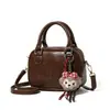 Bolso de Bolos Retro Versátil de Moda para Mujer 2026 Nuevo Estilo Tendencia para Viajes Diarios Bolso de Hombro Único Cruzado Bolso de Mano de Gama Alta