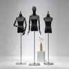 Maniquí Negro Soporte de Exhibición Maniquí de Media Figura Femenina Vestido de Novia Maniquí de Ropa Maniquí de Cuerpo Completo Escaparate de Tienda de Ropa Accesorios Mujeres