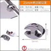 Conector de tubo redondo de acero inoxidable 16253238 mm de dos vías, tres vías, cuatro vías, junta rápida de aleación de aluminio, sujetador de fijación